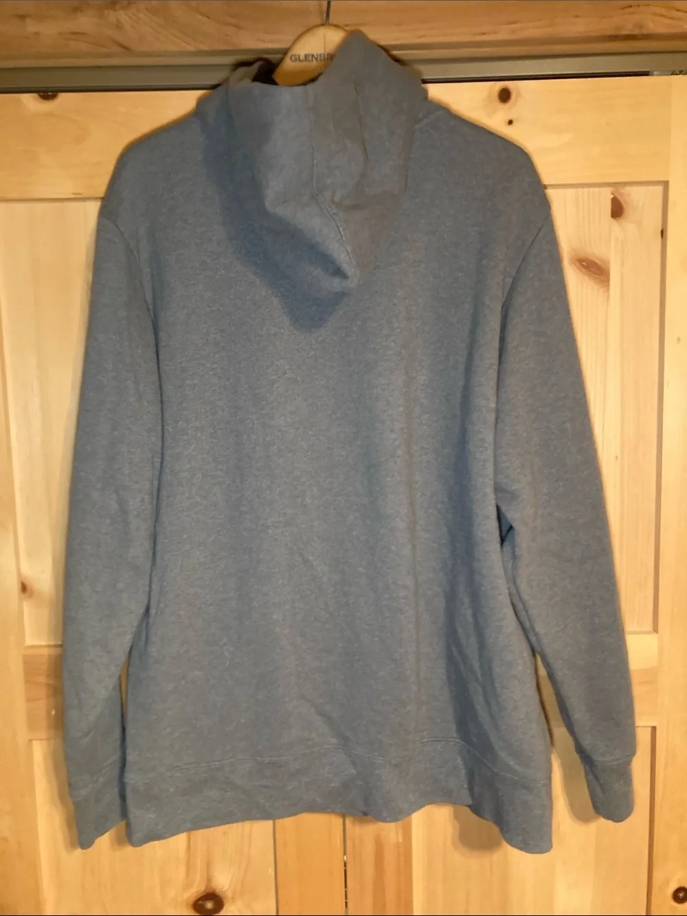 The North Face Men’s Gray Pullover Hoodie with Black Logo